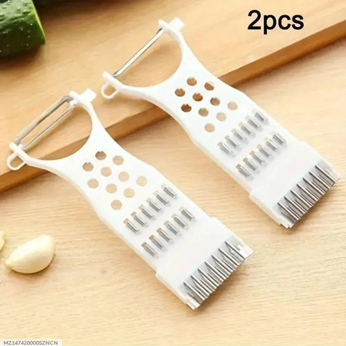 5-in-1 Vegetable Slicer Cutter Peeler Grater 2 Pcs