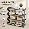 4 Layer Z Shaped Shoe Rack