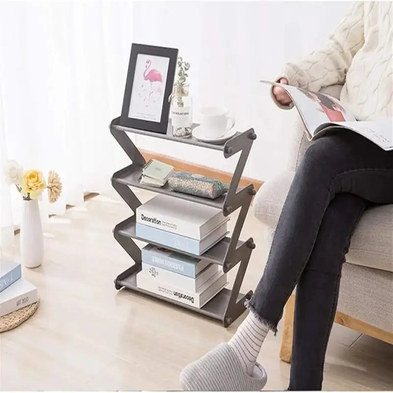 4 Layer Z Shaped Shoe Rack