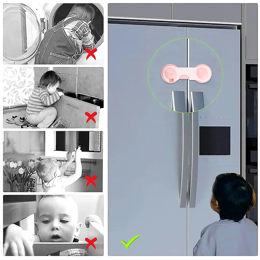 Child Baby Safety Lock Drawer Lock Fridge Safe Safety Locks