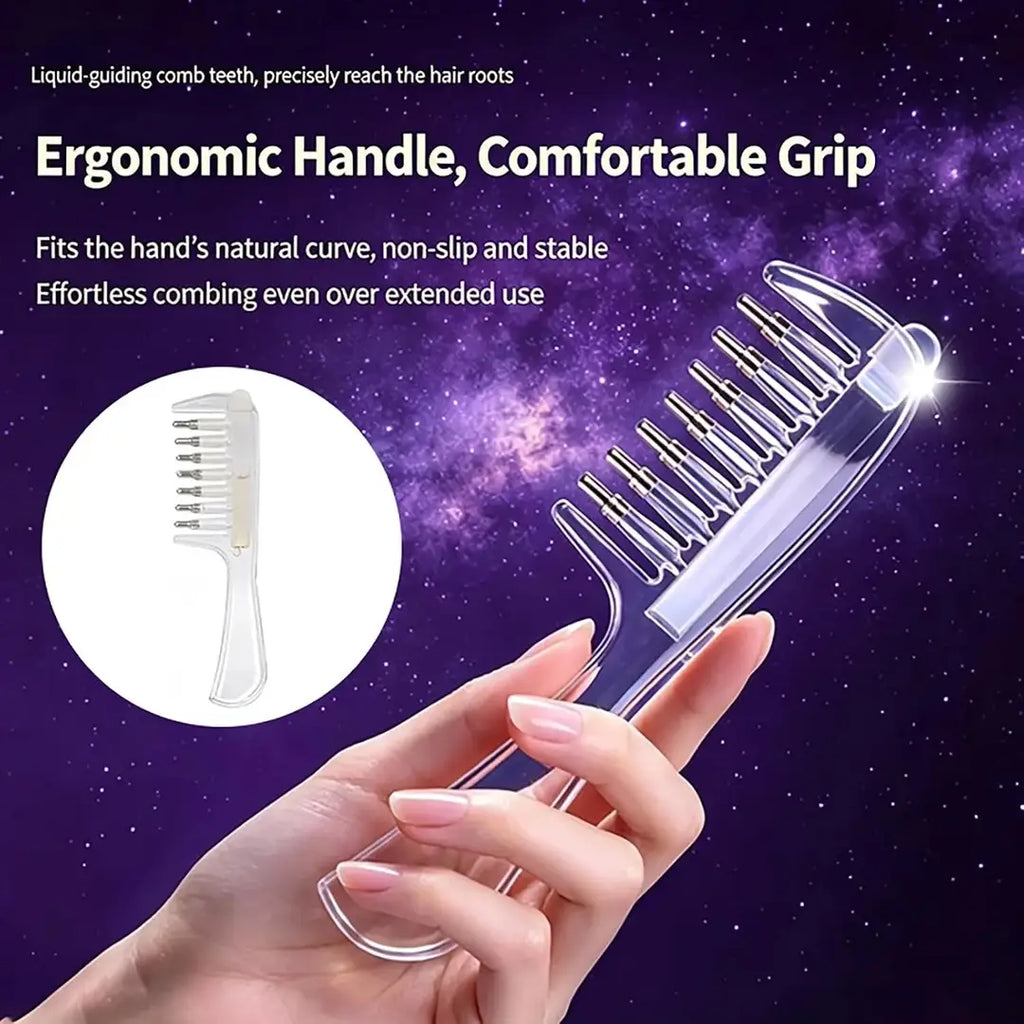 Liquid Hair Oil Applicator Comb