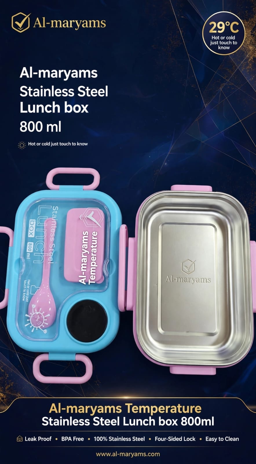 AL-MARYAM'S Thermose Lunch Box For Winter